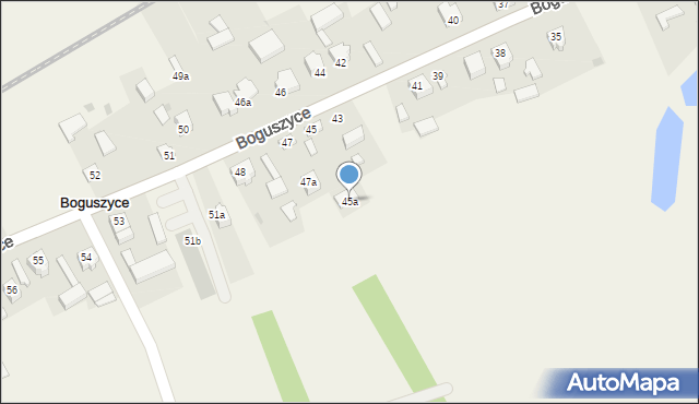 Boguszyce, Boguszyce, 45a, mapa Boguszyce