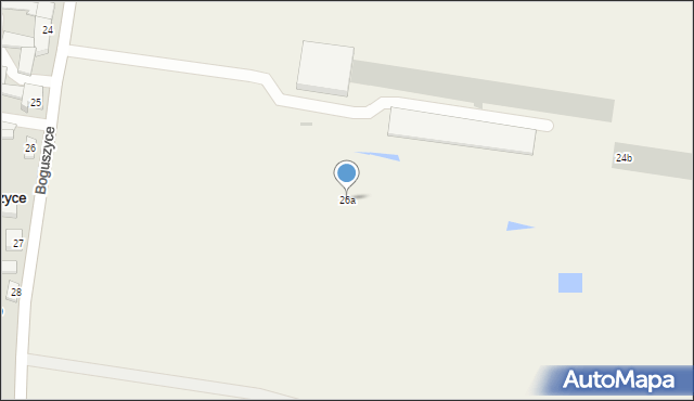 Boguszyce, Boguszyce, 26a, mapa Boguszyce
