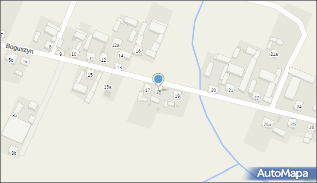 Boguszyn, Boguszyn, 18, mapa Boguszyn