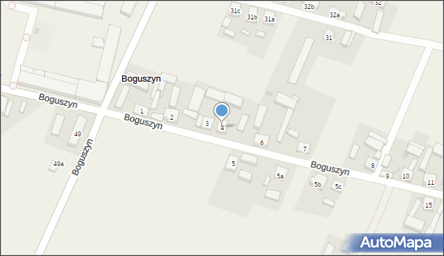 Boguszyn, Boguszyn, 4, mapa Boguszyn