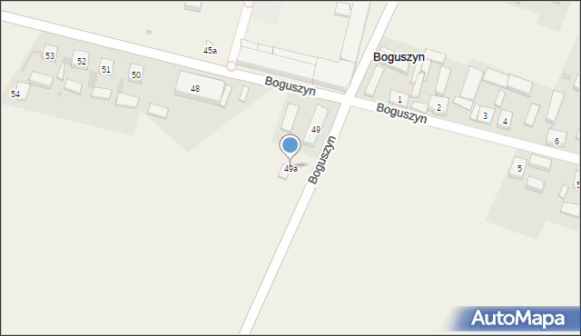 Boguszyn, Boguszyn, 49a, mapa Boguszyn