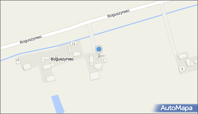 Boguszyniec, Boguszyniec, 10, mapa Boguszyniec