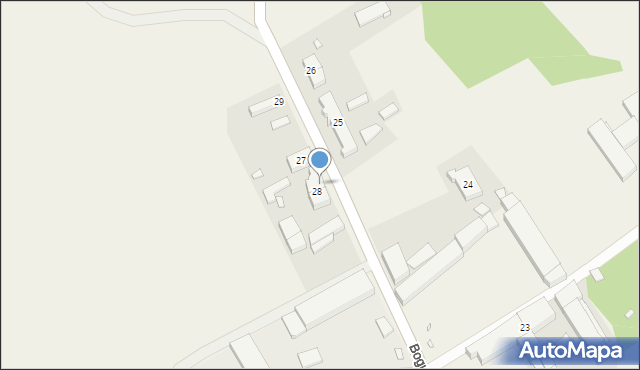 Boguszyny, Boguszyny, 29a, mapa Boguszyny