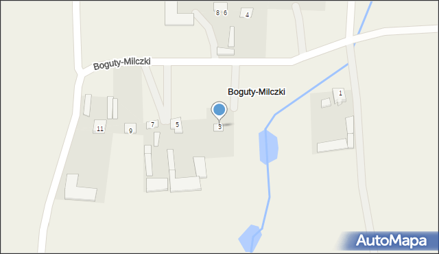 Boguty-Milczki, Boguty-Milczki, 3, mapa Boguty-Milczki