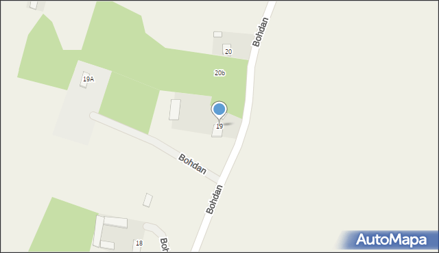 Bohdan, Bohdan, 19, mapa Bohdan