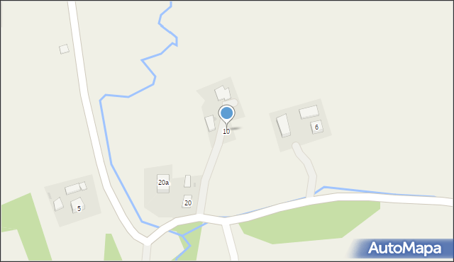 Bojańczyce, Bojańczyce, 10, mapa Bojańczyce