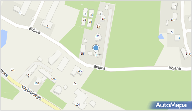 Bojano, Bojana, mjr., 1, mapa Bojano