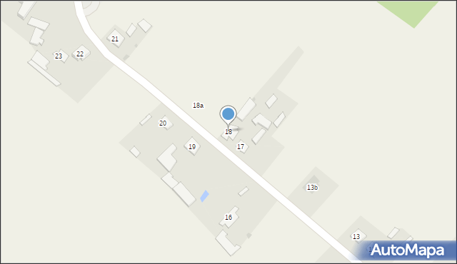 Bojanówka, Bojanówka, 18, mapa Bojanówka