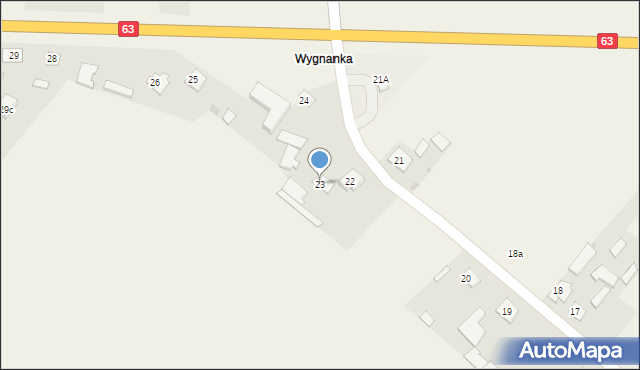 Bojanówka, Bojanówka, 23, mapa Bojanówka