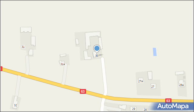 Bojanówka, Bojanówka, 30, mapa Bojanówka