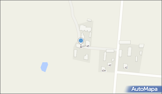 Bojanówka, Bojanówka, 44, mapa Bojanówka