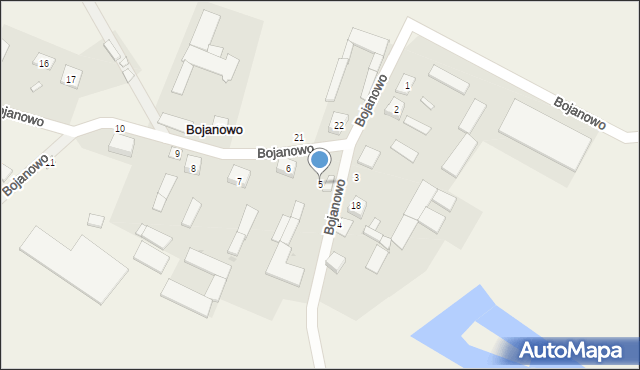 Bojanowo, Bojanowo, 5, mapa Bojanowo