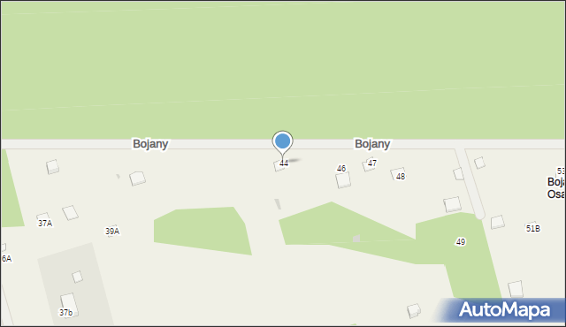 Bojany, Bojany, 44, mapa Bojany
