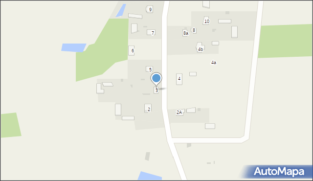 Bójki, Bójki, 3, mapa Bójki