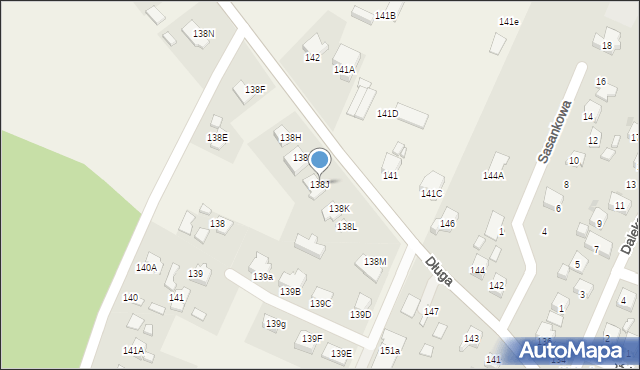 Boksycka, Boksycka, 138J, mapa Boksycka