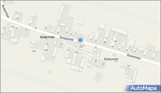 Bolechów, Bolechów, 31b, mapa Bolechów