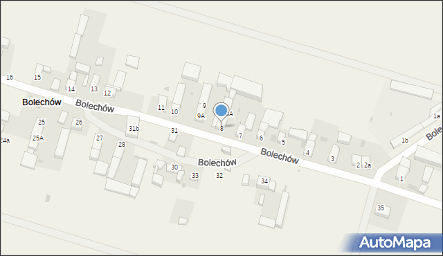 Bolechów, Bolechów, 8, mapa Bolechów
