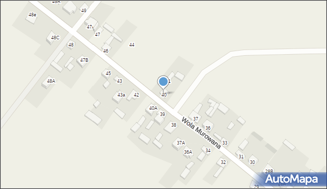 Bolechowice, Bolechowice, 40, mapa Bolechowice