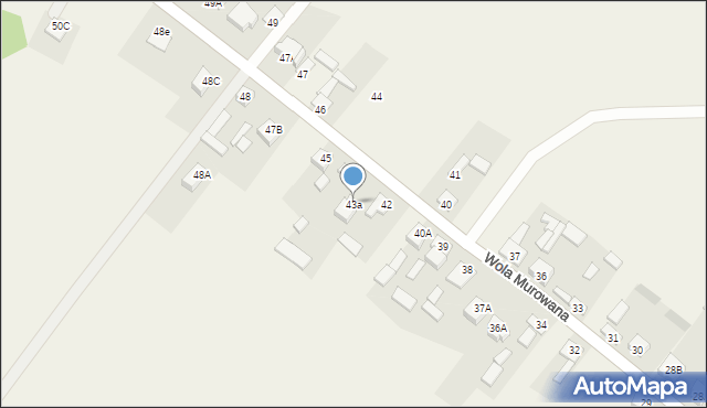 Bolechowice, Bolechowice, 43a, mapa Bolechowice