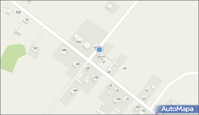 Bolechowice, Bolechowice, 47A, mapa Bolechowice