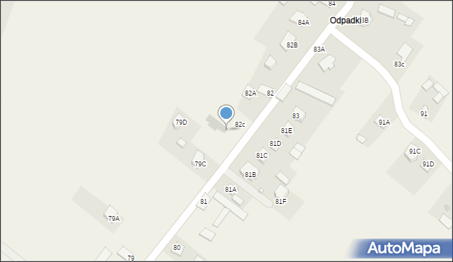 Bolechowice, Bolechowice, 82d, mapa Bolechowice