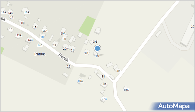 Bolechowice, Bolechowice, 89, mapa Bolechowice