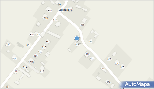Bolechowice, Bolechowice, 91A, mapa Bolechowice