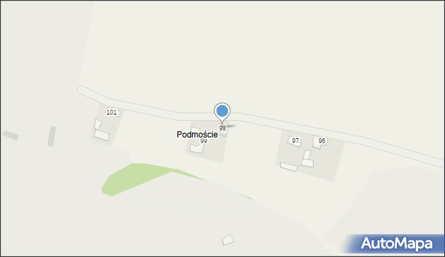 Bolechowice, Bolechowice, 98, mapa Bolechowice