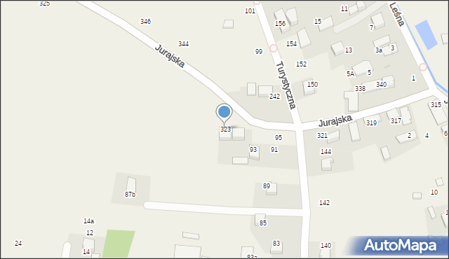 Bolechowice, Bolechowice, 323, mapa Bolechowice