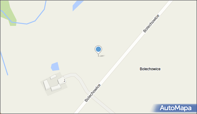 Bolechowice, Bolechowice, 2a, mapa Bolechowice