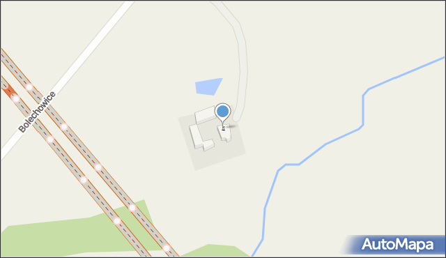 Bolechowice, Bolechowice, 4, mapa Bolechowice