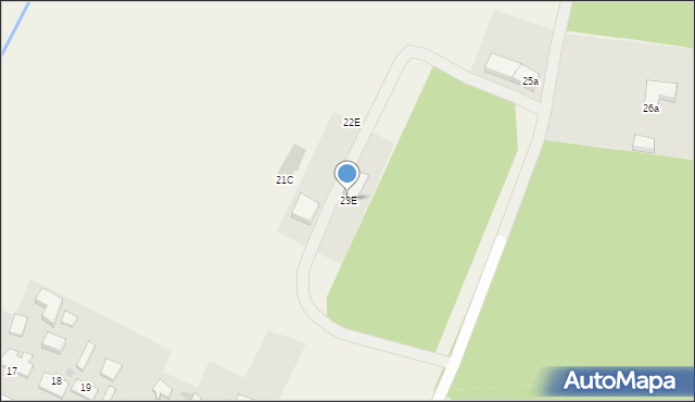 Bolechowo, Bolechowo, 23E, mapa Bolechowo