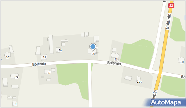 Bolemin, Bolemin, 25, mapa Bolemin