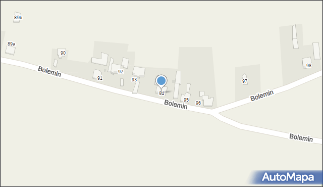 Bolemin, Bolemin, 94, mapa Bolemin