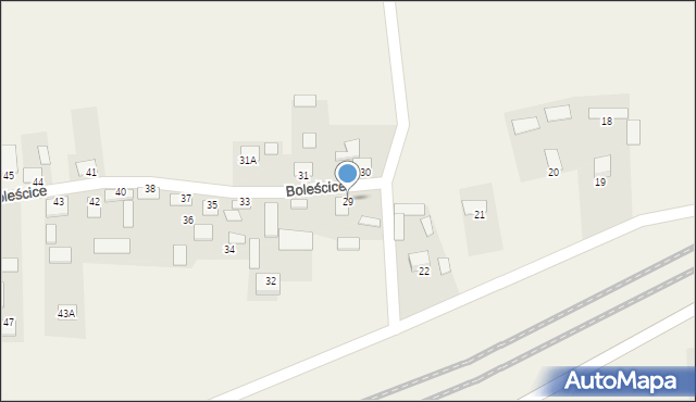 Boleścice, Boleścice, 29, mapa Boleścice