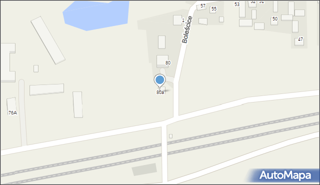 Boleścice, Boleścice, 80a, mapa Boleścice