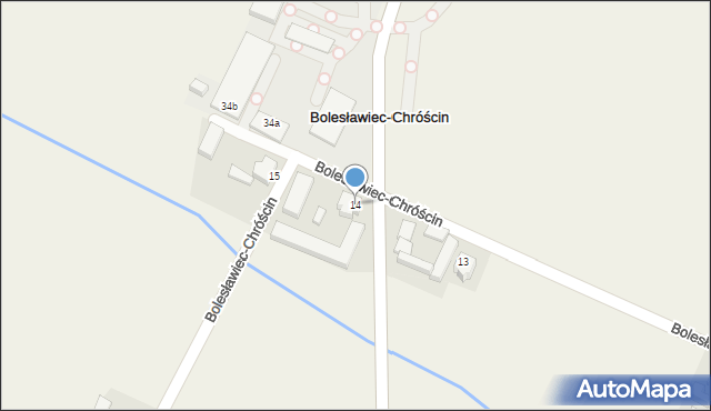 Bolesławiec-Chróścin, Bolesławiec-Chróścin, 14, mapa Bolesławiec-Chróścin