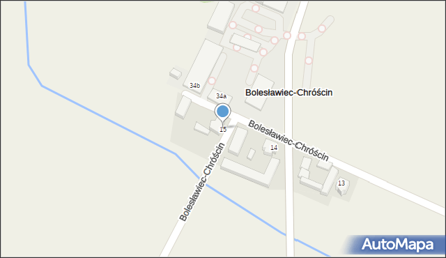 Bolesławiec-Chróścin, Bolesławiec-Chróścin, 15, mapa Bolesławiec-Chróścin