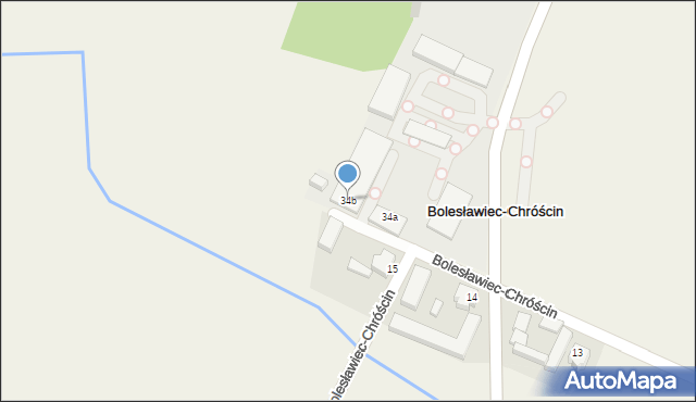 Bolesławiec-Chróścin, Bolesławiec-Chróścin, 34b, mapa Bolesławiec-Chróścin