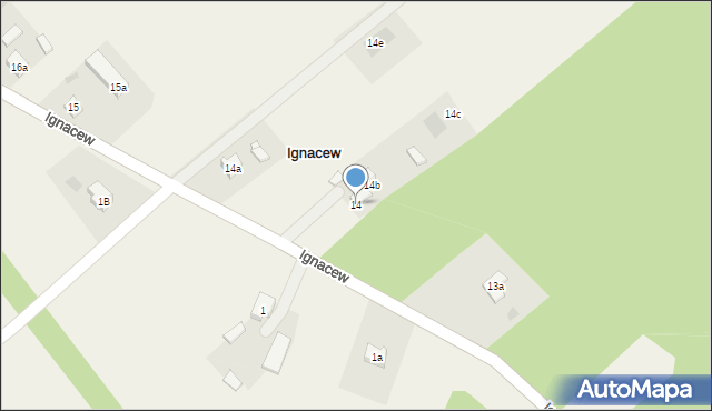 Bolesławów, Bolesławów, 14, mapa Bolesławów