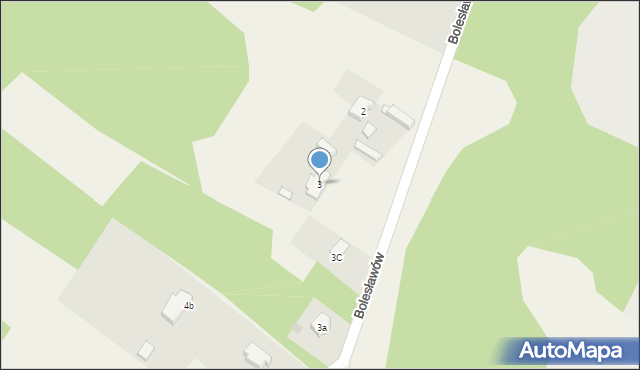 Bolesławów, Bolesławów, 3, mapa Bolesławów