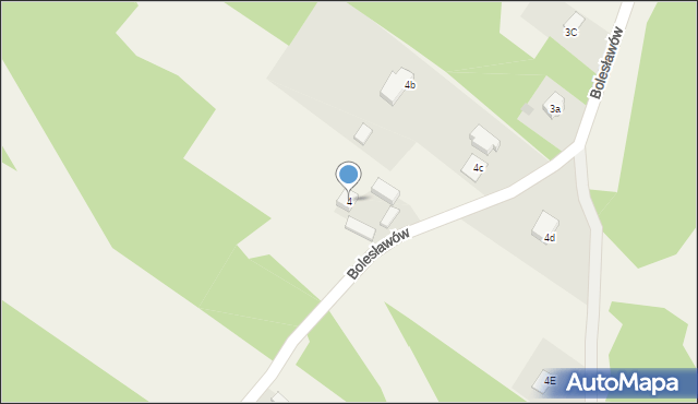 Bolesławów, Bolesławów, 4, mapa Bolesławów