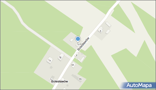 Bolesławów, Bolesławów, 7, mapa Bolesławów