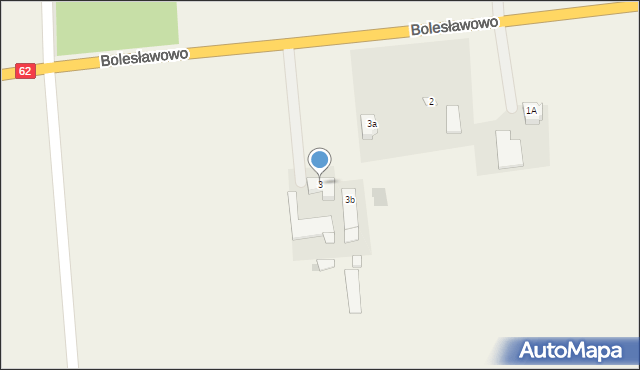 Bolesławowo, Bolesławowo, 3, mapa Bolesławowo