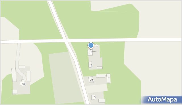 Boleszczyn, Boleszczyn, 1, mapa Boleszczyn