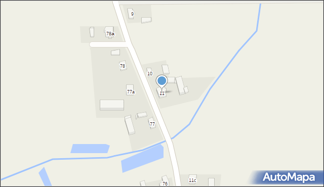 Boleszczyn, Boleszczyn, 11, mapa Boleszczyn