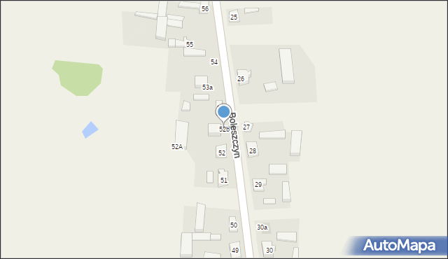 Boleszczyn, Boleszczyn, 52b, mapa Boleszczyn