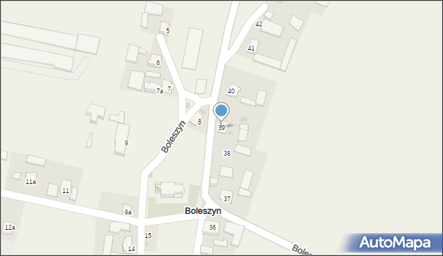 Boleszyn, Boleszyn, 39, mapa Boleszyn