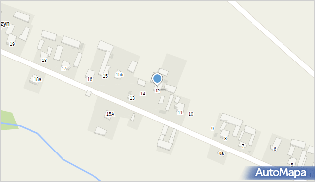 Boleszyn, Boleszyn, 12, mapa Boleszyn