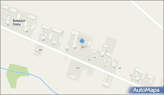 Boleszyn, Boleszyn, 15b, mapa Boleszyn